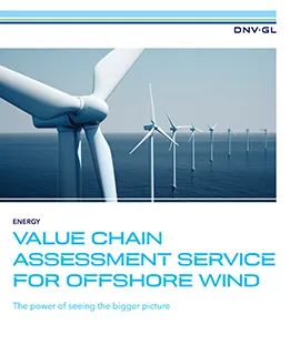 Value chain assessment service for offshore wind