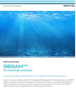 Sesam for moorings and risers